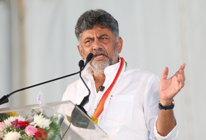 BJP plotting to create social unrest, alleges Karnataka CM D K Shivakumar