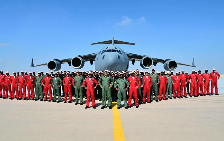 IAF Sarang team reaches Egypt for El Alamein International Airshow