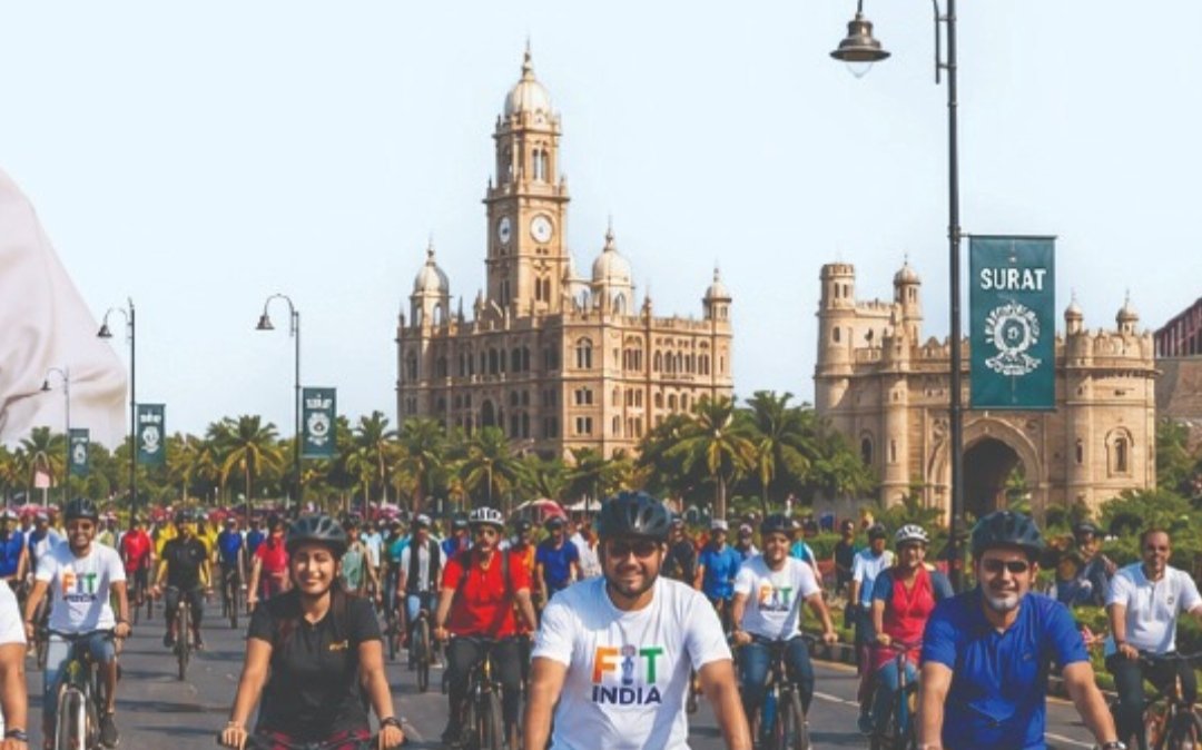 Fit India Sundays on Cycle to promote ‘Nasha Mukt Yuva for Viksit Bharat’