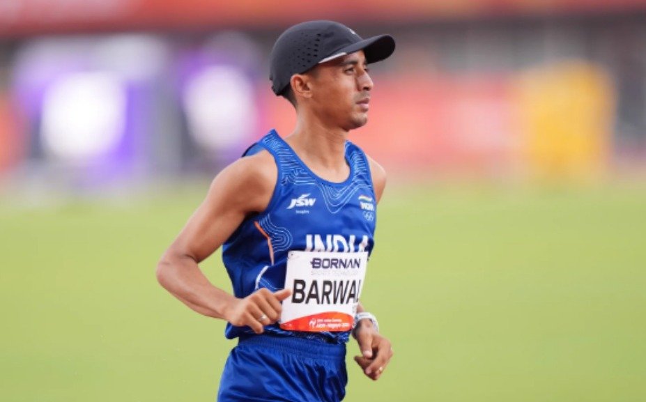 Sawan Barwal Wins Historic Silver in Men’s Marathon at Asian Games