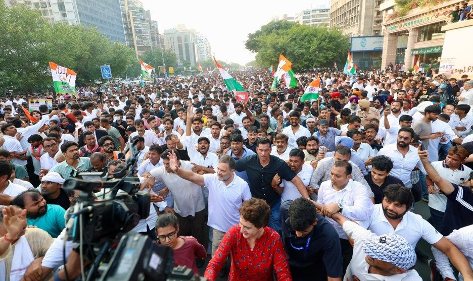 Delhi Police Register Four FIRs Against INDIA Bloc Protesters