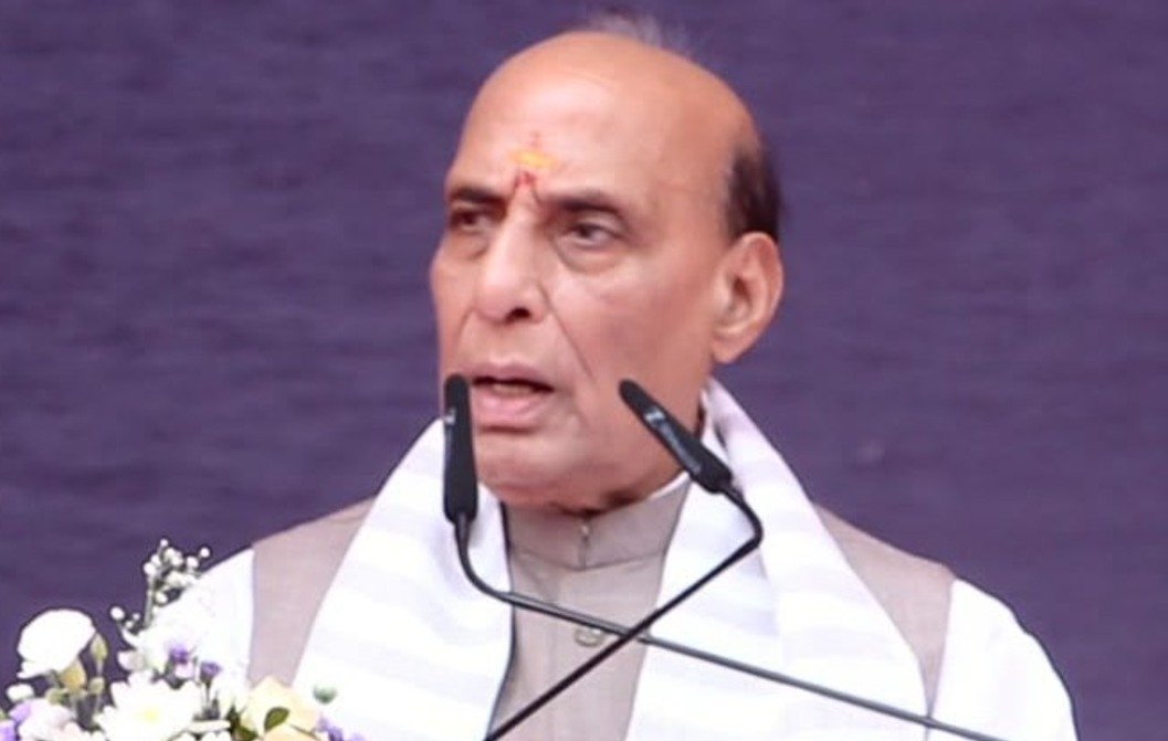 Rajnath Singh Alleges ‘Regime Change’ Conspiracy, Warns Against Attempts to Incite Unrest